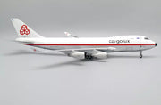 XX20051C | JC Wings 1:200 | Boeing 747-400FER Cargolux retro livery LX-NCL interactive series
