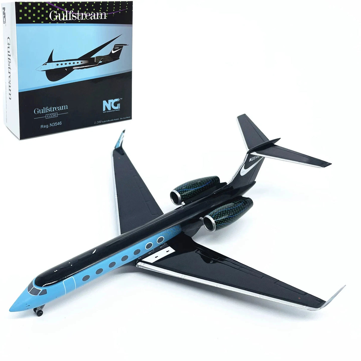 NG75010 | NG Models 1:200 | Gulfstream V NIKE N3546