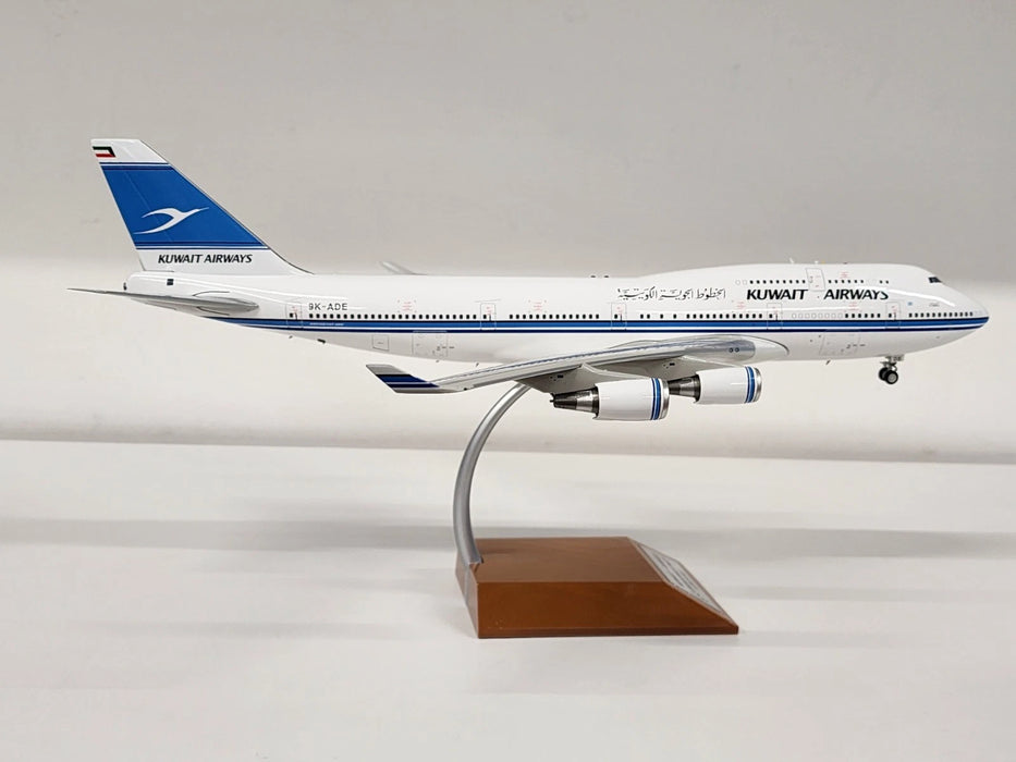 IF744KU1217 | InFlight200 1:200 | Boeing 747-400 Kuwait Airways 9K-ADE, 'Al-Jabriya' (with stand)