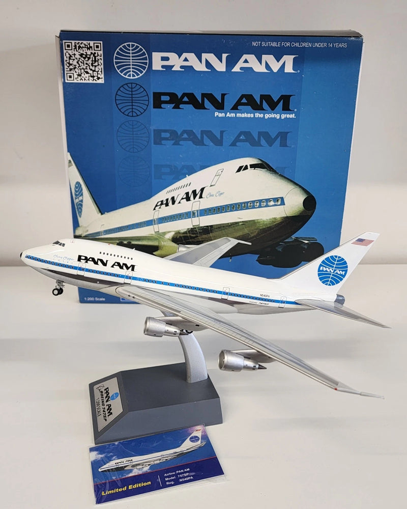 IF747SP0615P | InFlight200 1:200 | Boeing 747SP Pan Am N540PA, 'China Clipper'