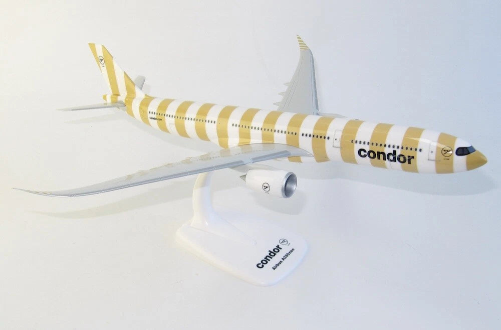 PP-CONDOR-A330-YE | PPC Models 1:200 | Airbus A330 Neo Condor 'Beach' Yellow Stripe (plastic push fit)