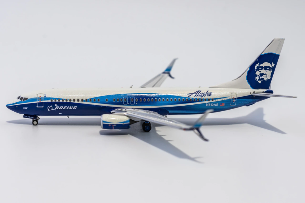 NG58095 | NG Models 1:400 | Boeing 737-800sw  Alaska N512AS, 'Spirit of Seattle'