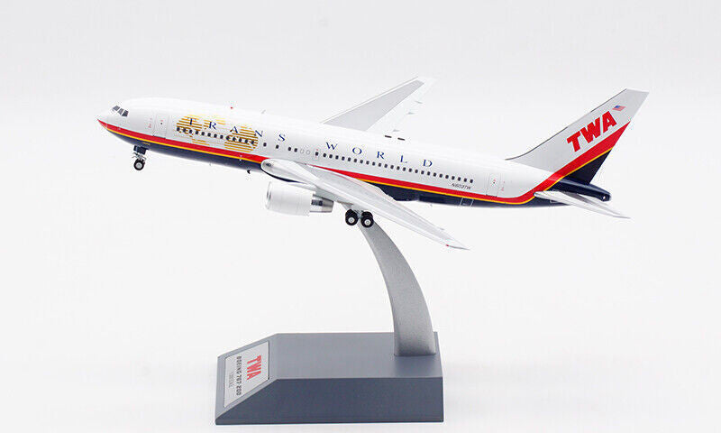 IF762TW0222 | InFlight200 1:200 | Boeing 767-200 TWA N603TW (with stand)