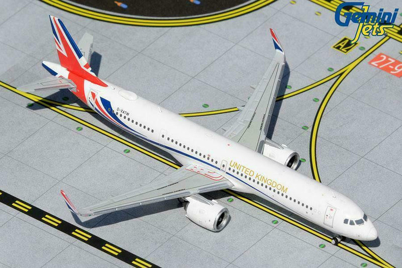 GMRAF111 | Gemini Jets 1:400 1:400 | Airbus A321neo RAF United Kingdom G-XATW