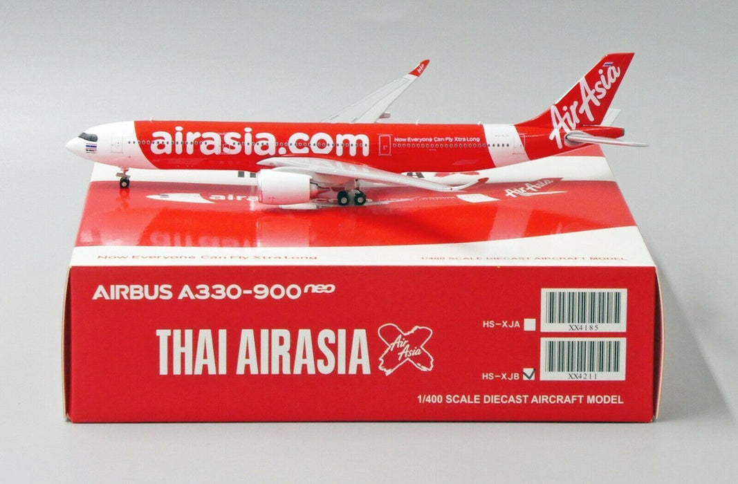 XX4211 | JC Wings 1:400 | Thai AirAsia X Airbus A330-900NEO Reg: HS-XJB With Antenna