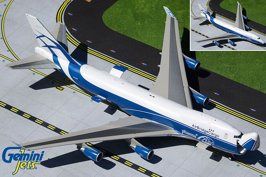 G2ABW934 | Gemini200 1:200 | Boeing 747-400 ABC Air Bridge Cargo 'interactive series'