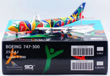 L2022FD | SQ Wings 1:200 | Boeing 747-300 'flaps down', South African Airways 'Ndizani' ZS-SAJ