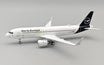 Airbus A320 die-cast model aircraft in Lufthansa livery with Yes to Europe marking.