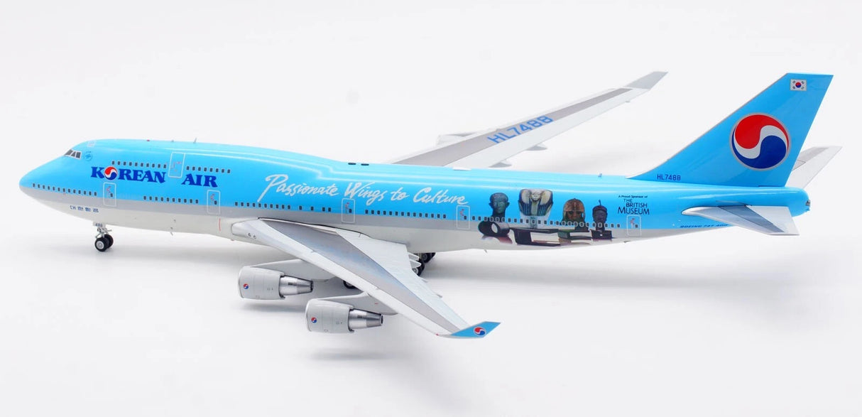 L2069FD | SQ Wings 1:200 | Boeing 747-400 Korean Air HL7488 Flaps Down