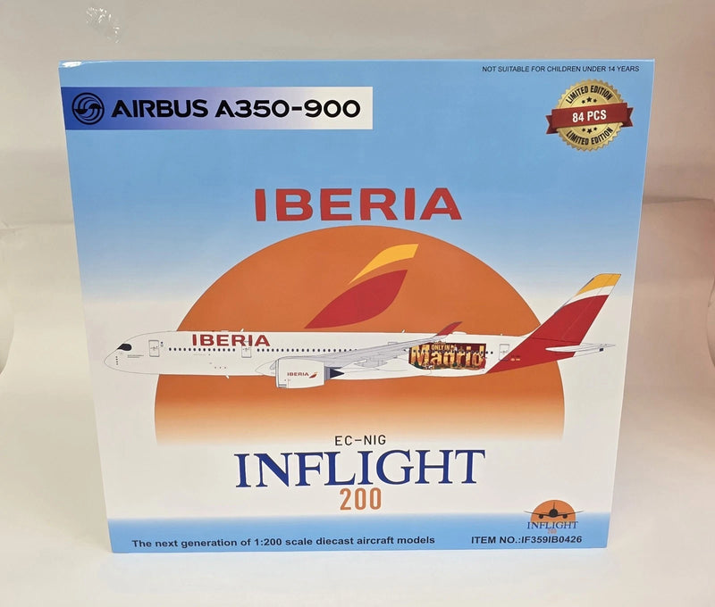 IF359IB0426 | InFlight200 | Airbus A350-941 Iberia EC-NIG (with stand)