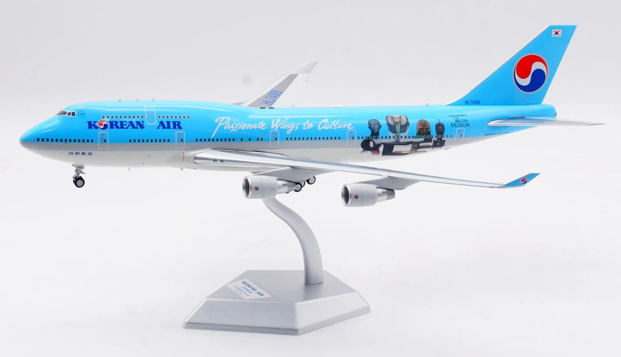 L2069FD | SQ Wings 1:200 | Boeing 747-400 Korean Air HL7488 Flaps Down