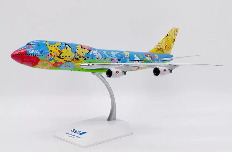 XX20270 | JC Wings 1:200 | Boeing 747-400D All Nippon Airways Ohana Jumbo JA8956 With Stand