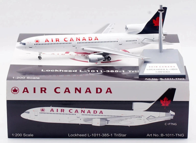 B-1011-TNG | Blue Box 1:200 | Lockheed L-1011-385-1-14 TriStar 150, Air Canada C-FTNG with stand