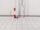 AG-ILSTOWERS | AvGeek Models 1:200 | 2x Red & White ILS ANTENNA TOWERS Aircraft Building Scenery Models 1:200 Scale