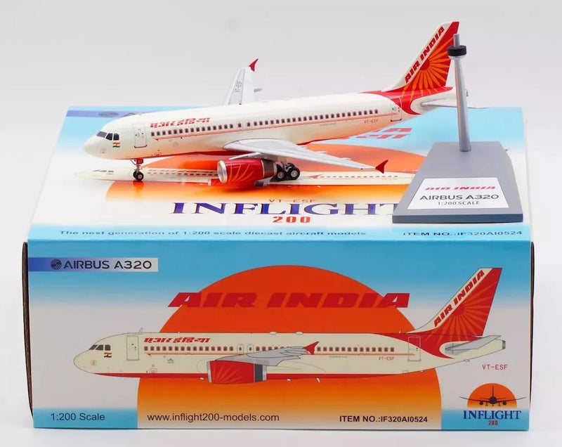 IF320AI0524 | InFlight200 1:200 | Airbus A320-231 Air India VT-ESF