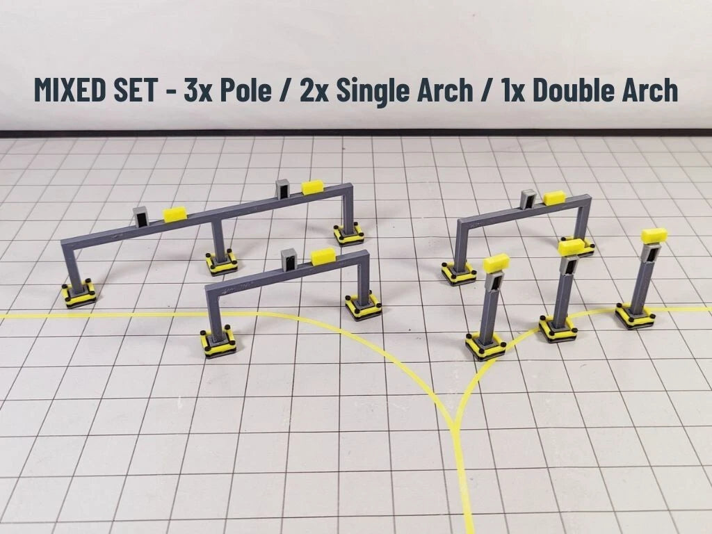 AG-REMOTEPARKING | AvGeek Models 1:200 | REMOTE PARKING Stand Structures 1:200 Scale Airport GSE Scenery Diorama Models