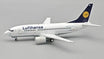 JFox Models 1:200 scale Boeing 737-530 Lufthansa aircraft die-cast model.