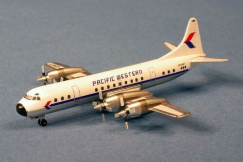 ACCFZST | Aero Classics 1:400 | L-188 Electra Pacific Western CF-ZST