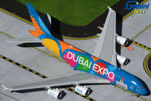 GJUAE2063 | Gemini Jets 1:400 1:400 | Airbus A380 Emirates Dubai Expo A6-EEU
