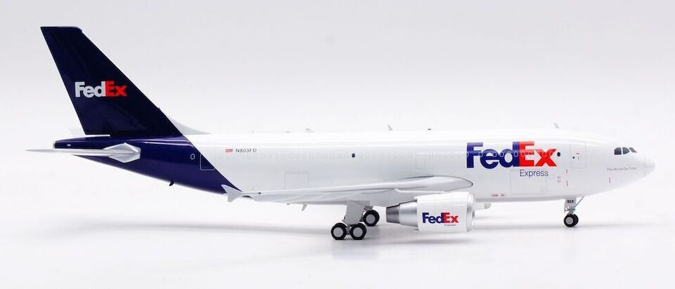 WB-A310-FD-803 | Blue Box 1:200 | Airbus A310-324F FedEx N803FD (with stand)