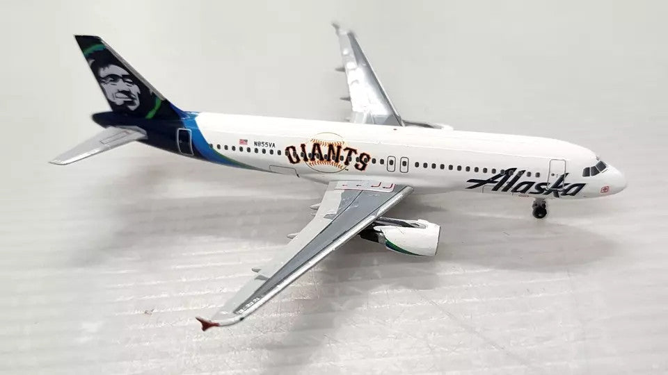 PM52316 | Panda Models 1:400 | Airbus A320 Alaska Airlines N855VA