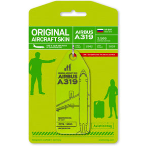AVTAGVPBHF | Aircraft Skin Tags | Original Aircraft Skin - Airbus A319 S7 VP-BHF