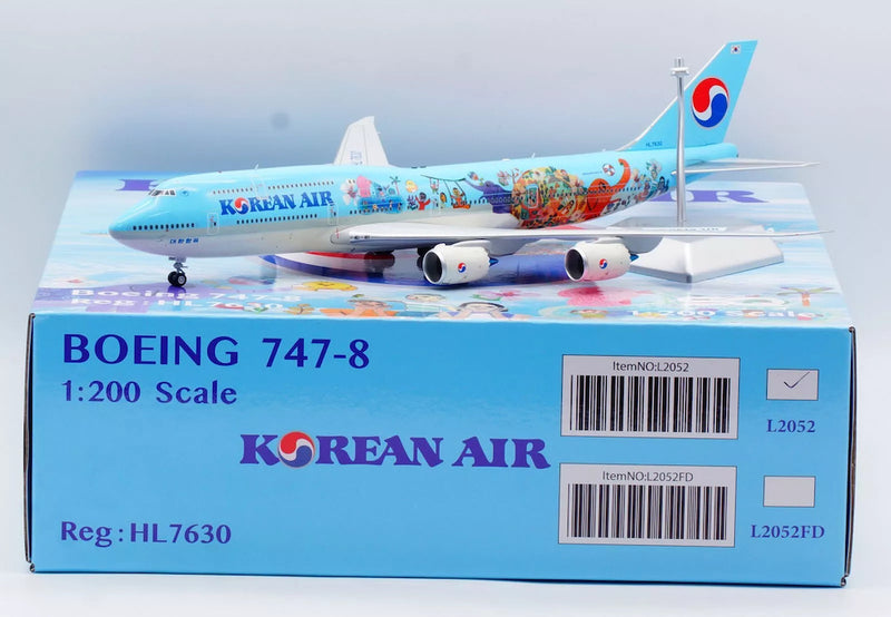 L2052 | SQ Wings 1:200 | Korean Air Boeing 747-8 HL7630 "11th Children's Drawing Contest Livery"