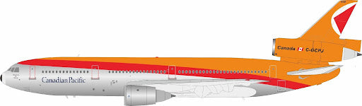 IF103CP1025P | InFlight200 | McDonnell Douglas DC-10-30 Canadian Pacific C-GCPJ Polished with stand | is due October 2025