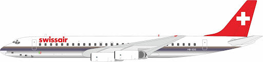 B-862-SR-IDG-PR | Blue Box 1:200 | DC-8-62 SWISSAIR HB-IDG with stand | is due March 2025