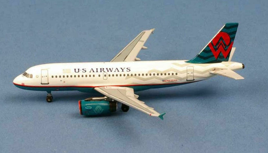 BBX41610 | Aero Classics 1:400 | Airbus A319 US Airways N838AW, 'America West Hybrid'