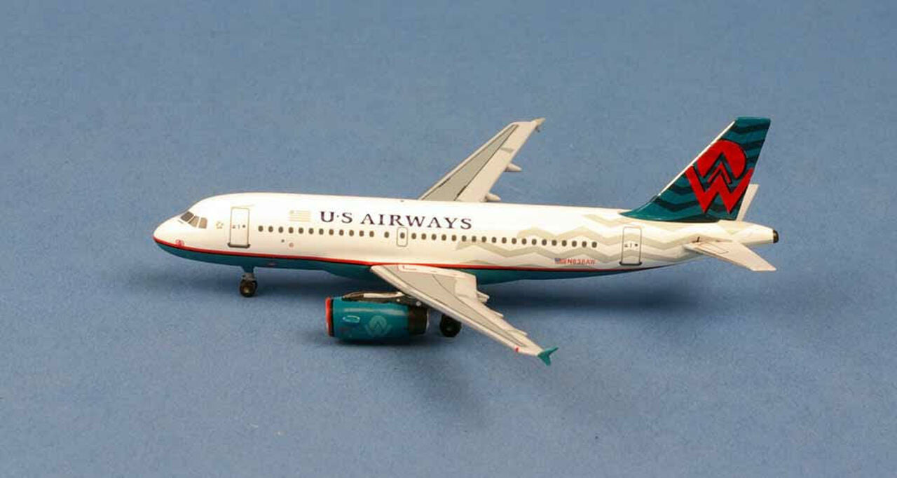 BBX41610 | Aero Classics 1:400 | Airbus A319 US Airways N838AW, 'America West Hybrid'