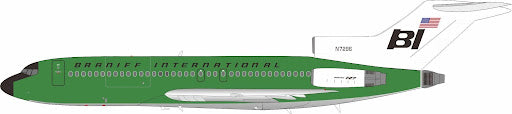 IF721BN0826 | InFlight200 1:200 | Boeing 727-27C Braniff International N7296 | is due May 2026