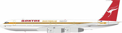 IF707QF0125P | InFlight200 1:200 | Boeing 707-338C Qantas VH-EAG LAST FLIGHT QANTAS Polished | was due January 2025