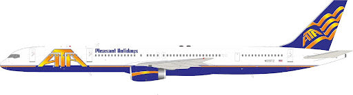 IF753AT0725 | InFlight200 1:200 | Boeing 757-33N, American Trans Air - ATA (Pleasant Holidays) N555TZ with stand | was due May 2025