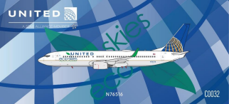 C0032 | C Models 1:400 | Boeing 737-800 United Airlines N76516 Eco-Skies | was due December 2024