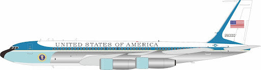 IFRVC13726000 | InFlight200 1:200 | Boeing VC-137C USA - Air Force (707-353B) 62-6000 | is due March 2025