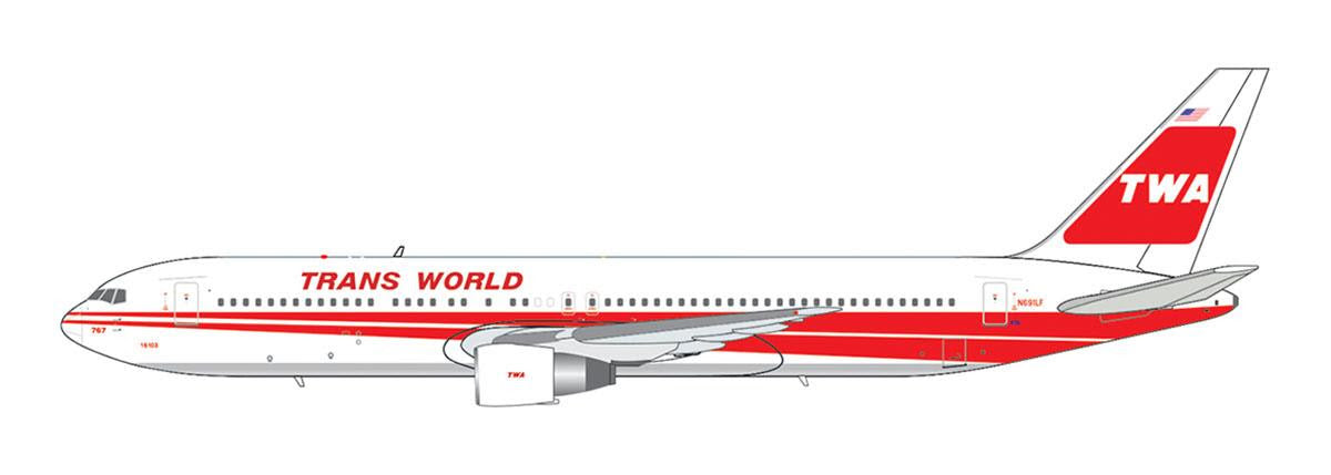 400017 | V1:400 Models | Boeing 767-300ER Trans World Airlines N691LF | is due October 2026