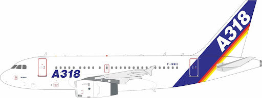 IF318HOUSE-IB | InFlight200 1:200 | Airbus A318-122 Airbus  F-WWIB with stand | is due March 2025