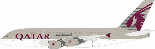 IF380QT1025 | Inflight200 | Airbus A380-861 Qatar Airways A7-APJ with stand | is due January 2026