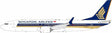 JF-737-8M-012L | JFox Models 1:200 | Boeing 737-8 Max 9V-MBP Singapore Airlines