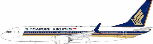 JF-737-8M-012L | JFox Models 1:200 | Boeing 737-8 Max 9V-MBP Singapore Airlines | is due March 2025