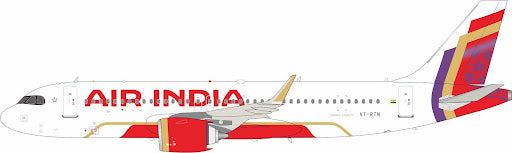 IF320AI0725  | InFlight200 1:200 | Airbus A320-251N Air India VT-RTN | is due March 2025