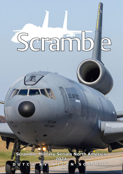 SMSNA24 | Dutch Aviation Society Books | Scramble Military Serials North America 2024 (175 pages, ring binder)