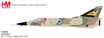 Die-cast metal 1/72 scale IAI Nesher 561 military aviation model.