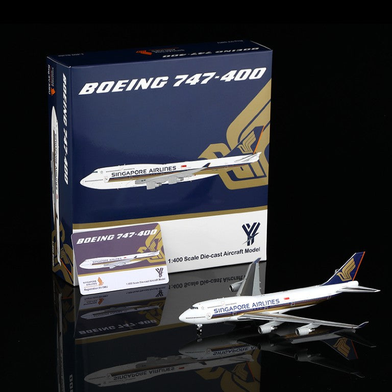 YY74416 | YY Wings 1:400 | Boeing 747-400 Singapore 9V-SMU