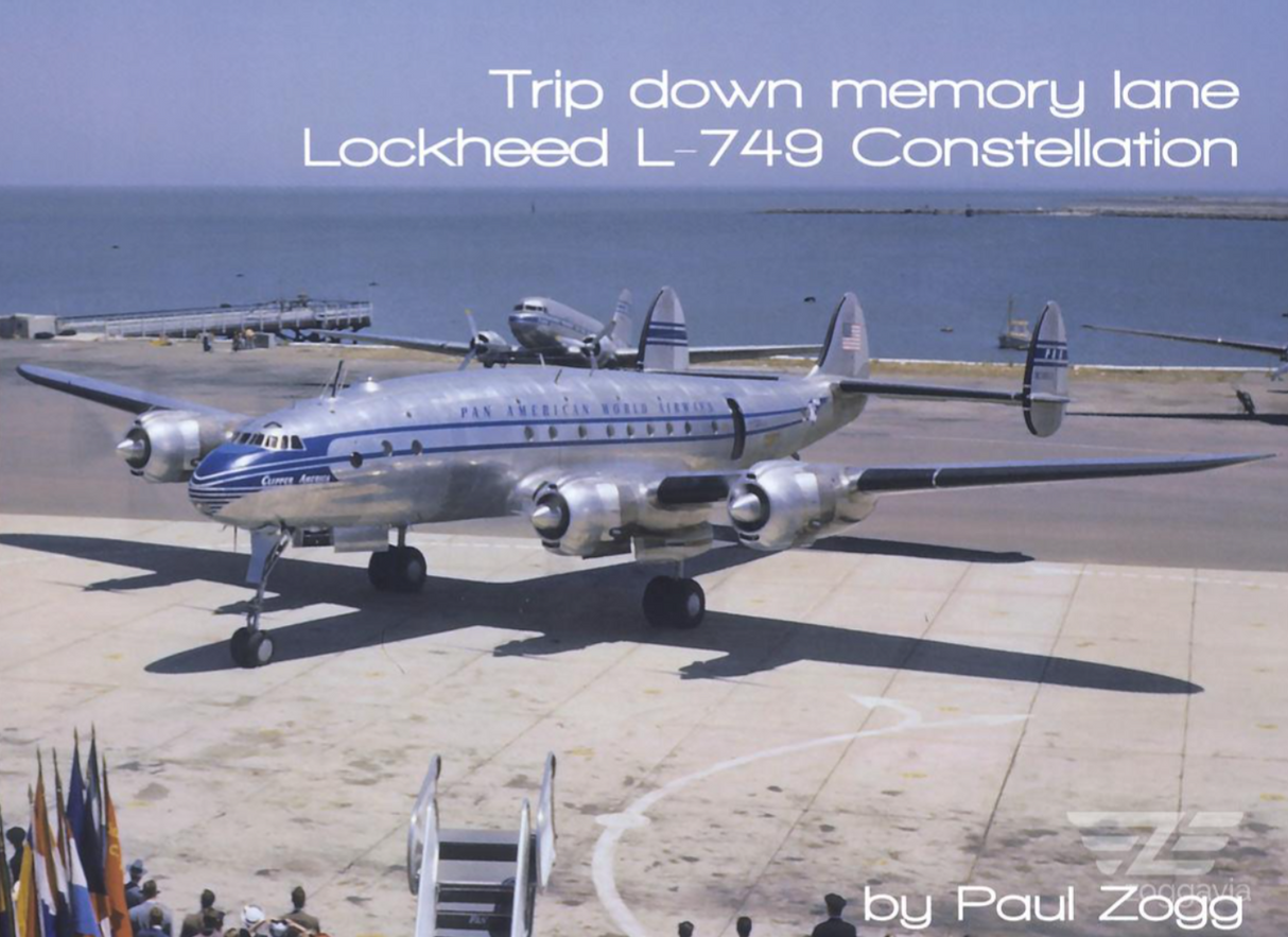 TRML01 | Zoggavia | Trip Down Memory Lane | Lockheed Constellation Collection 4 books by Paul Zogg