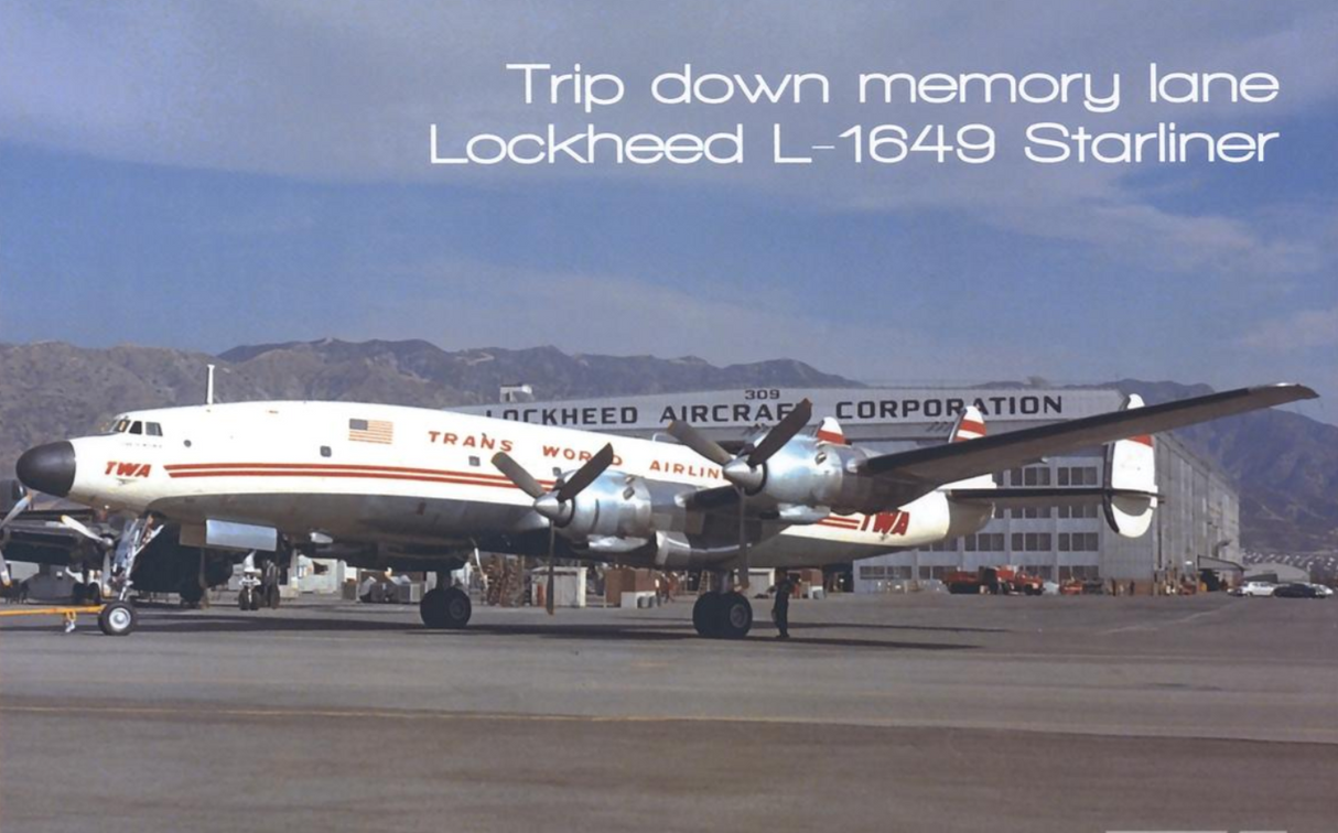 TRML01 | Zoggavia | Trip Down Memory Lane | Lockheed Constellation Collection 4 books by Paul Zogg